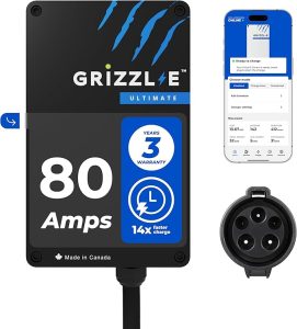 1. Grizzl-E 80 Amp Level 2 EV Charger