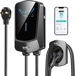 6. QIAO 50 Amp Level 2 EV Charger