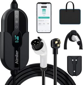 1. AIMILER 32 Amp Level 2 EV Charger