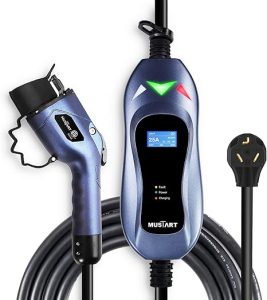 3. MUSTART NEMA 10-30 Level 2 EV Charger