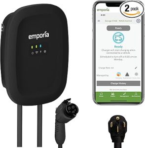 4. EMPORIA Level 2 EV Charger for Home